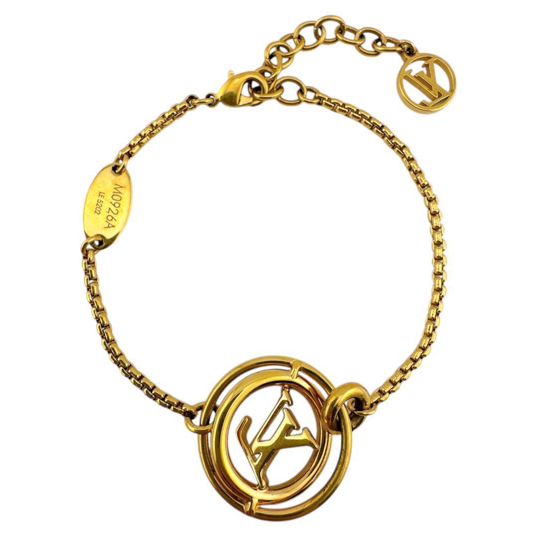 希少◇極美品◇ルイヴィトン ブラスレ・LV ステラー ブレスレット ゴールド 希少◇極美品◇ルイヴィトン ブラスレ・LV ステラー ブレスレット ゴールド