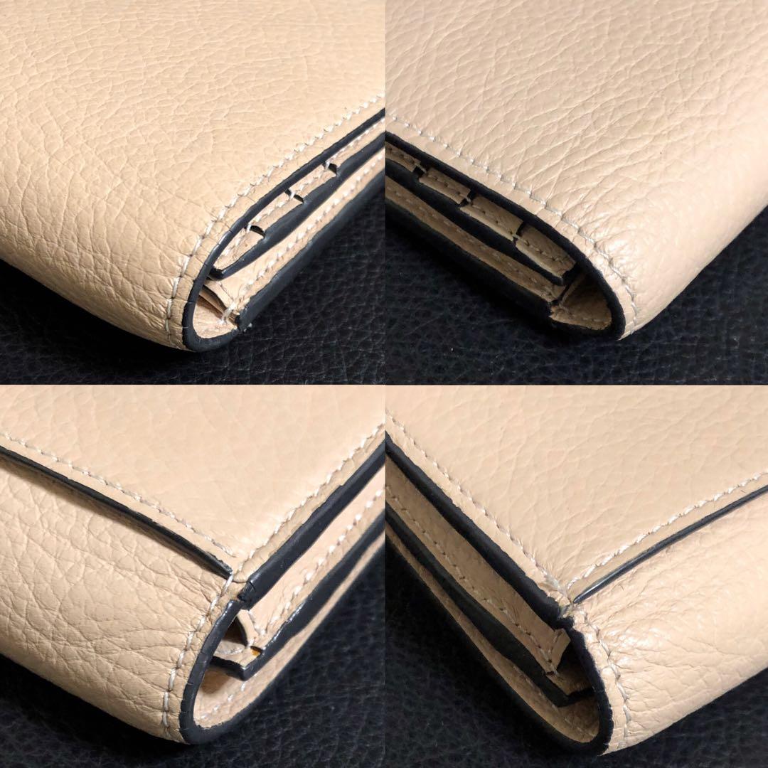 美品】Chloe クロエ アルファベット 長財布 フラップ