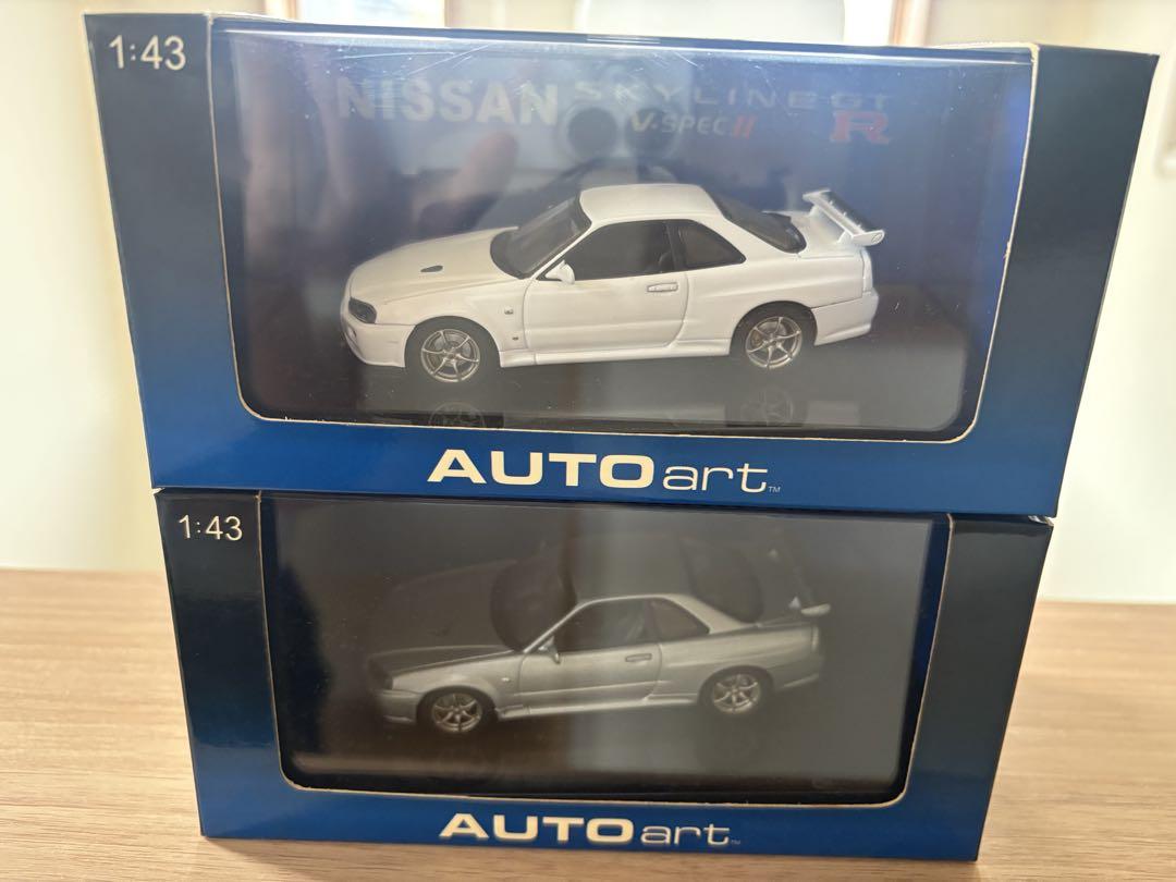 AUTOart NISSAN SKYLINE R34 GTR V-SPEC II