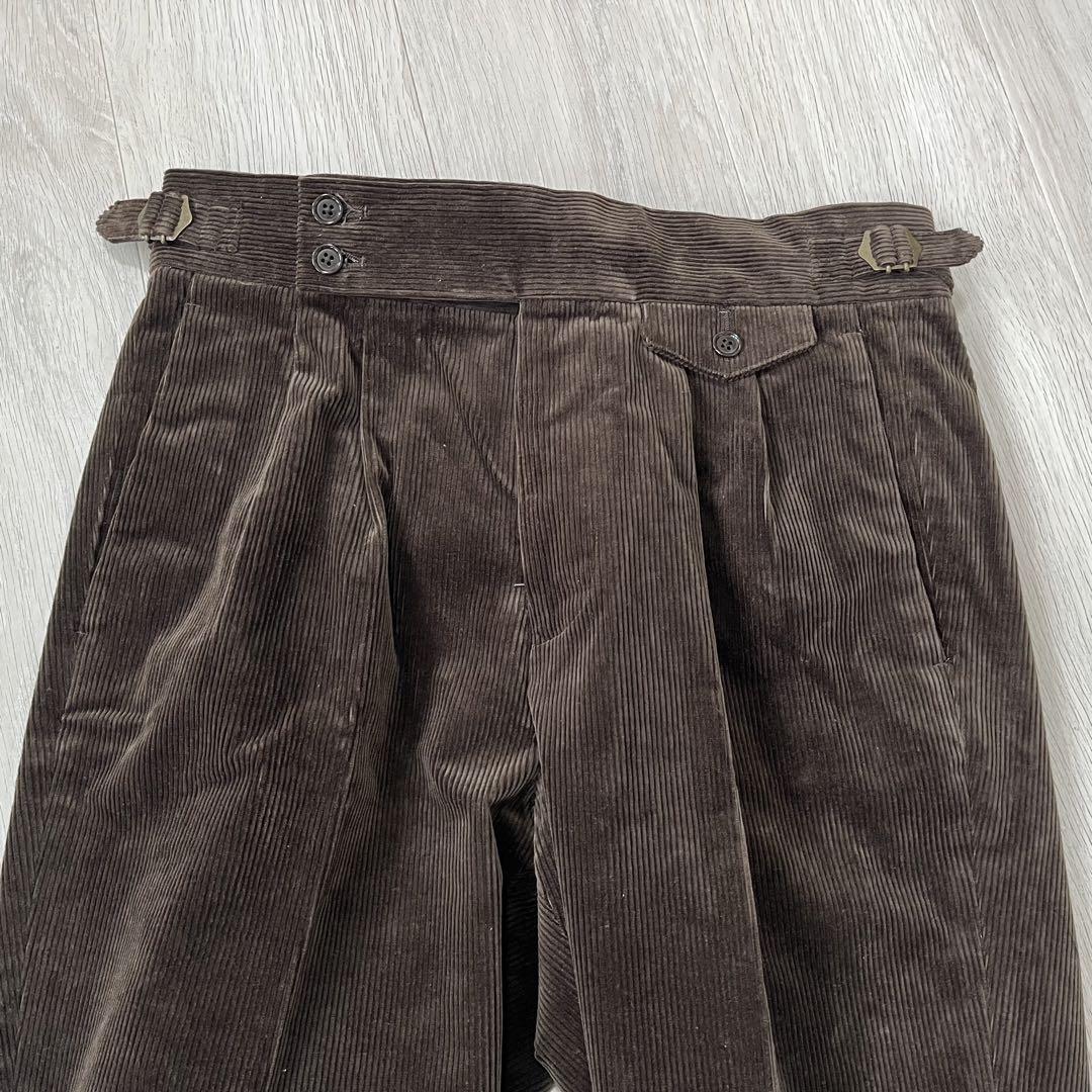 コーデュロイ　グルカパンツ　Mサイズ