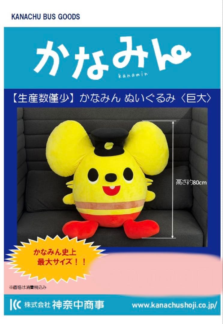 直接受け渡しは24000円）かなみん ぬいぐるみ - メルカリ