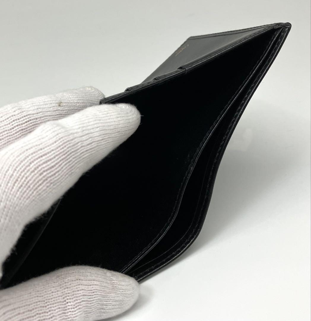 ⭐️ 美品 カルティエ パシャ ドゥ 二つ折り財布 ブラック レザー 鑑定済