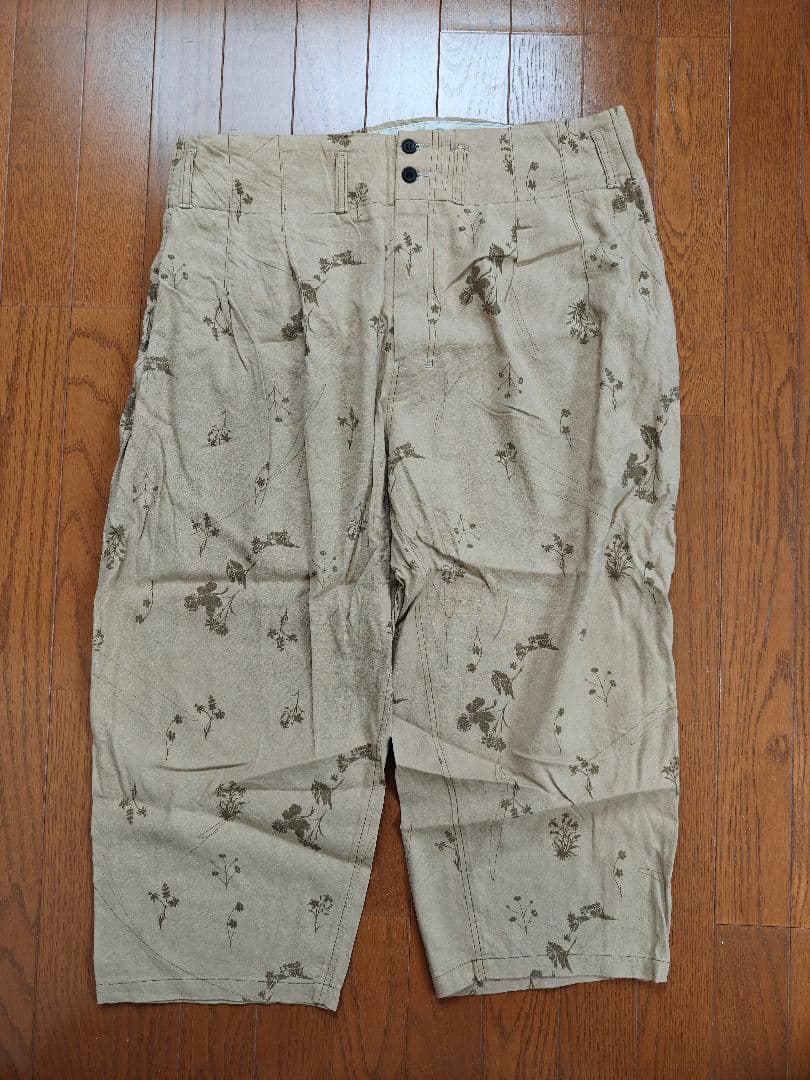 ANCEIIM アンセルム 23ss リネンパンツS ANCELLM