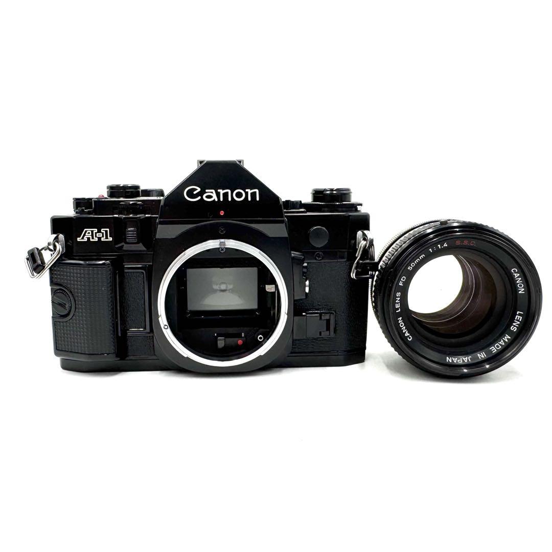 美品 Canon A-1 フィルムカメラ FD 50mm f1.4 レンズ - メルカリ