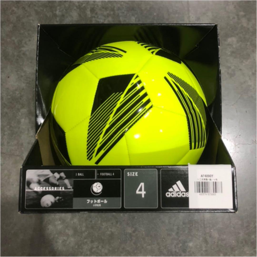 adidas TIRO クラブプロ サッカーボール 4号球 イエロー