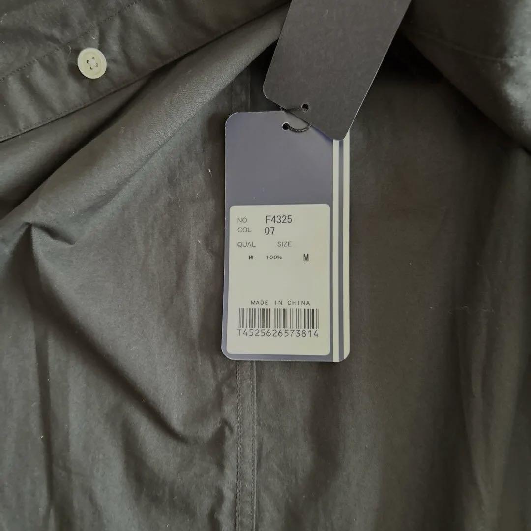 新品タグ付き　FRED PERRY 黒 長袖シャツ M