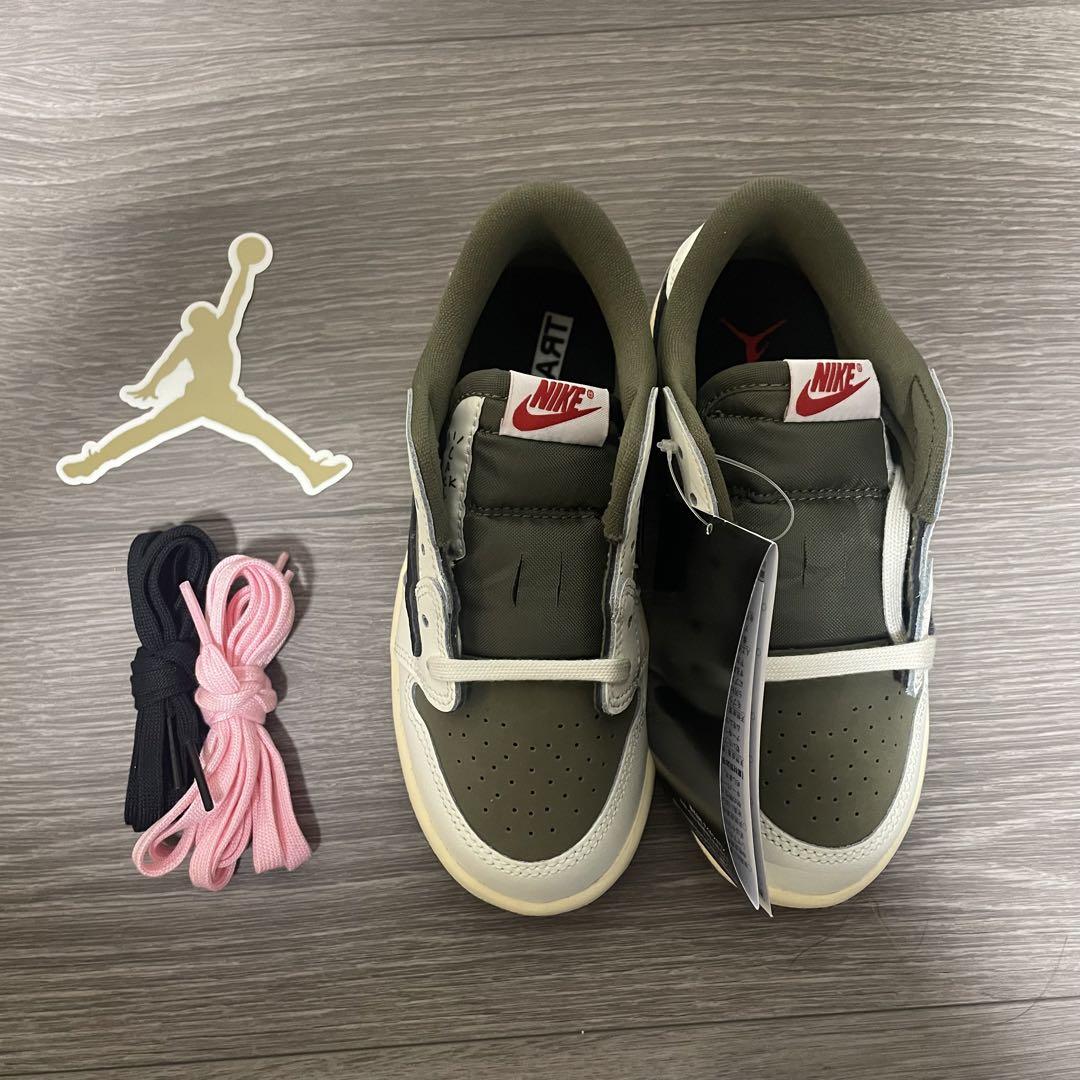スニーカー Travis Scott Nike TD Air Jordan 1Low OG