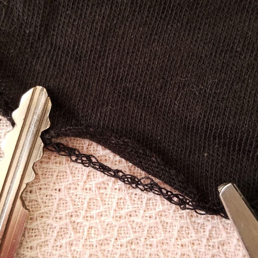 80s『エアロスミス』ツアーラグランTシャツ パキスタン製 黒×白 M