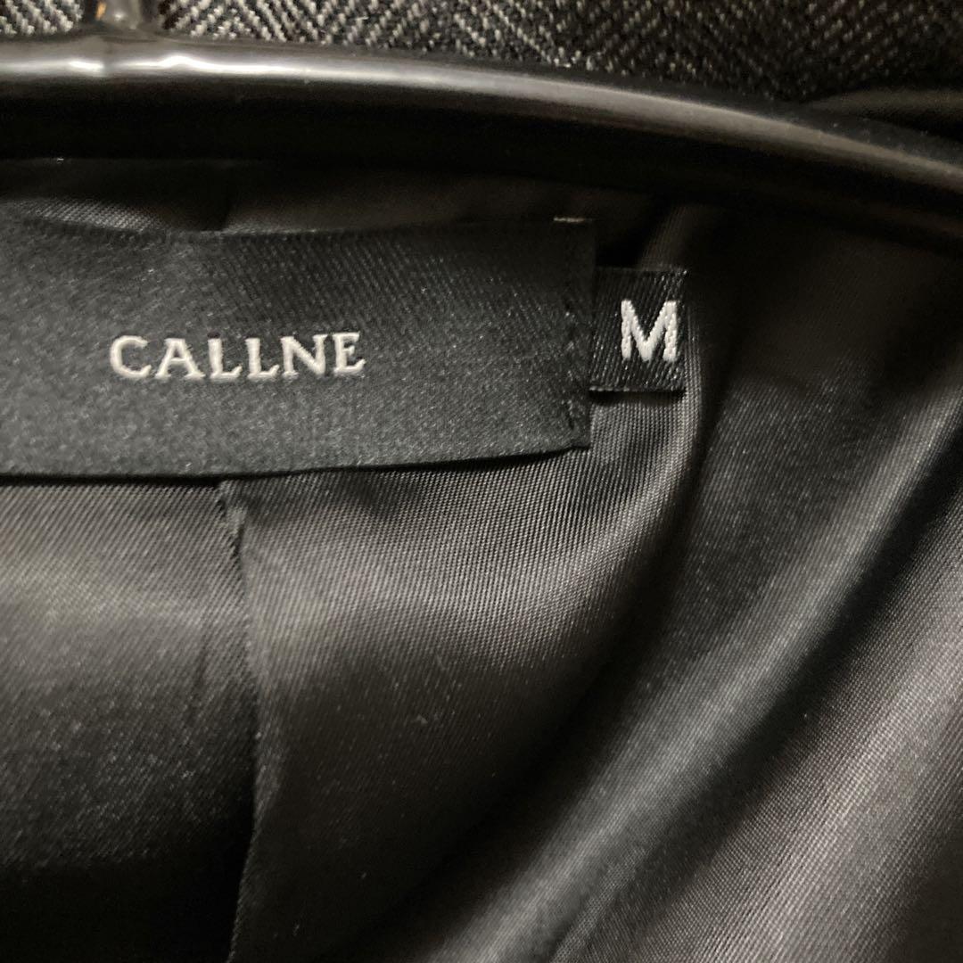 CALLNE ウールブレンドヘリンボーン セットアップ