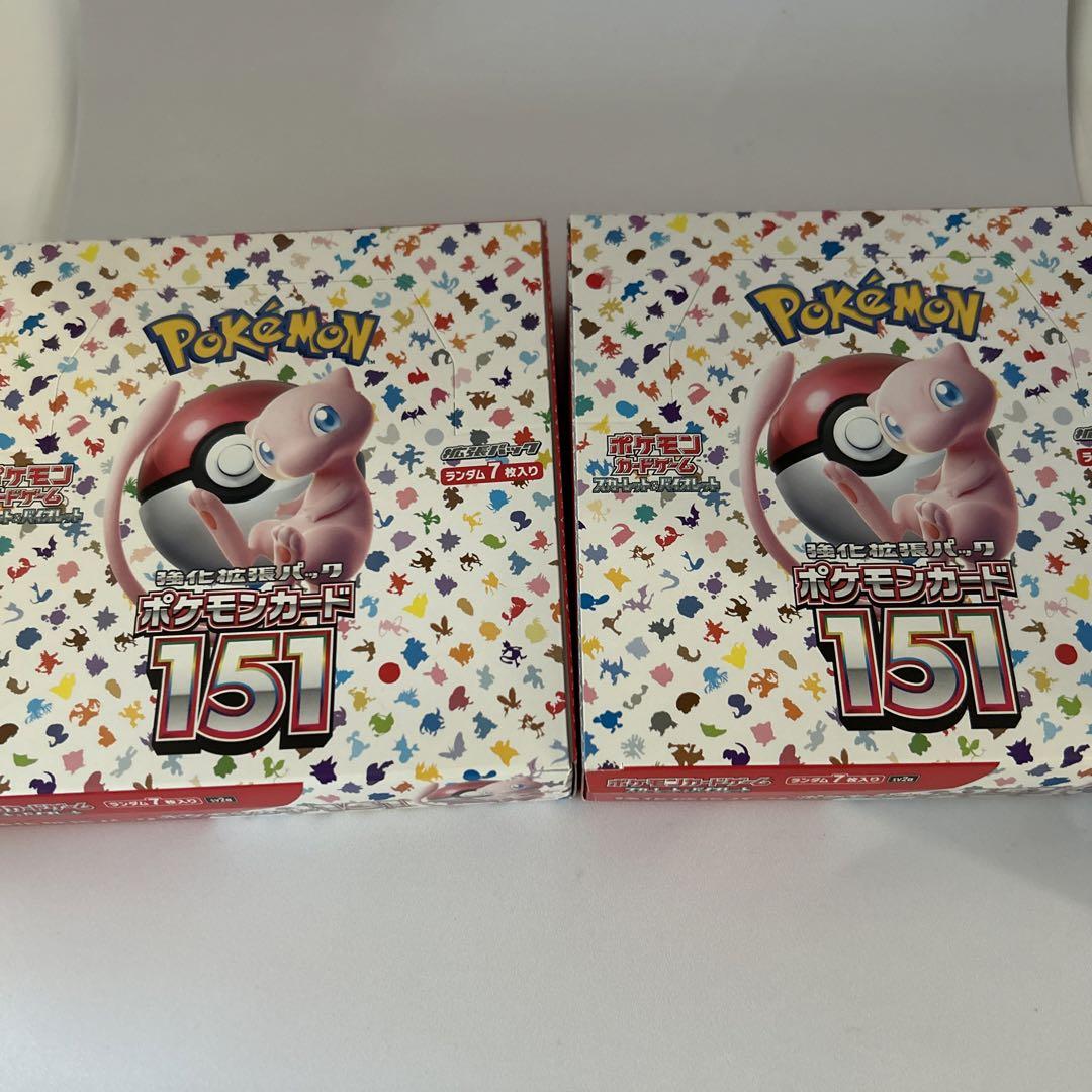 ポケモンカードゲーム　151　シュリンクなし　10BOXセット ポケモンカードゲーム 151 シュリンクなし 10BOXセット