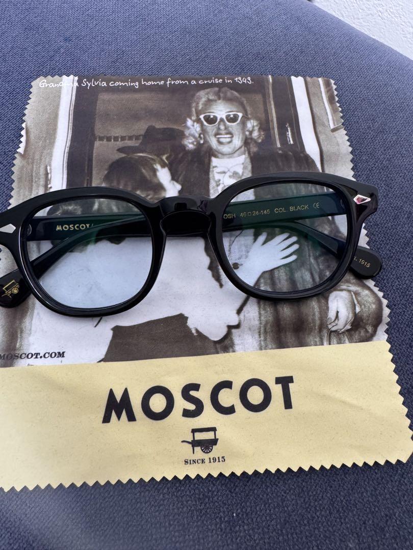 MOSCOT LEMTOSH ブラックサングラス 46□24-145 値段交渉◯