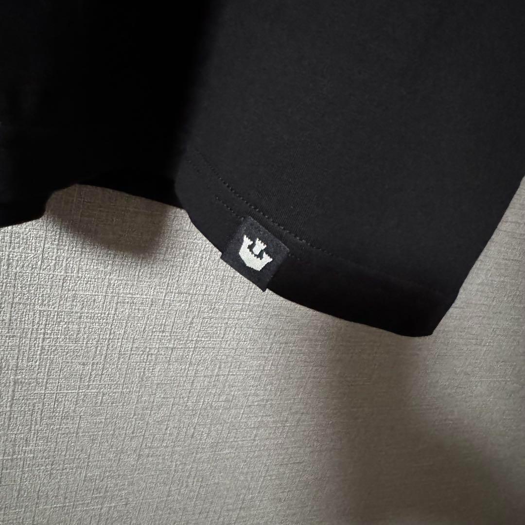 【新品・タグ付】人気★リンガーネック Tシャツパンサー センターロゴ 希少XL