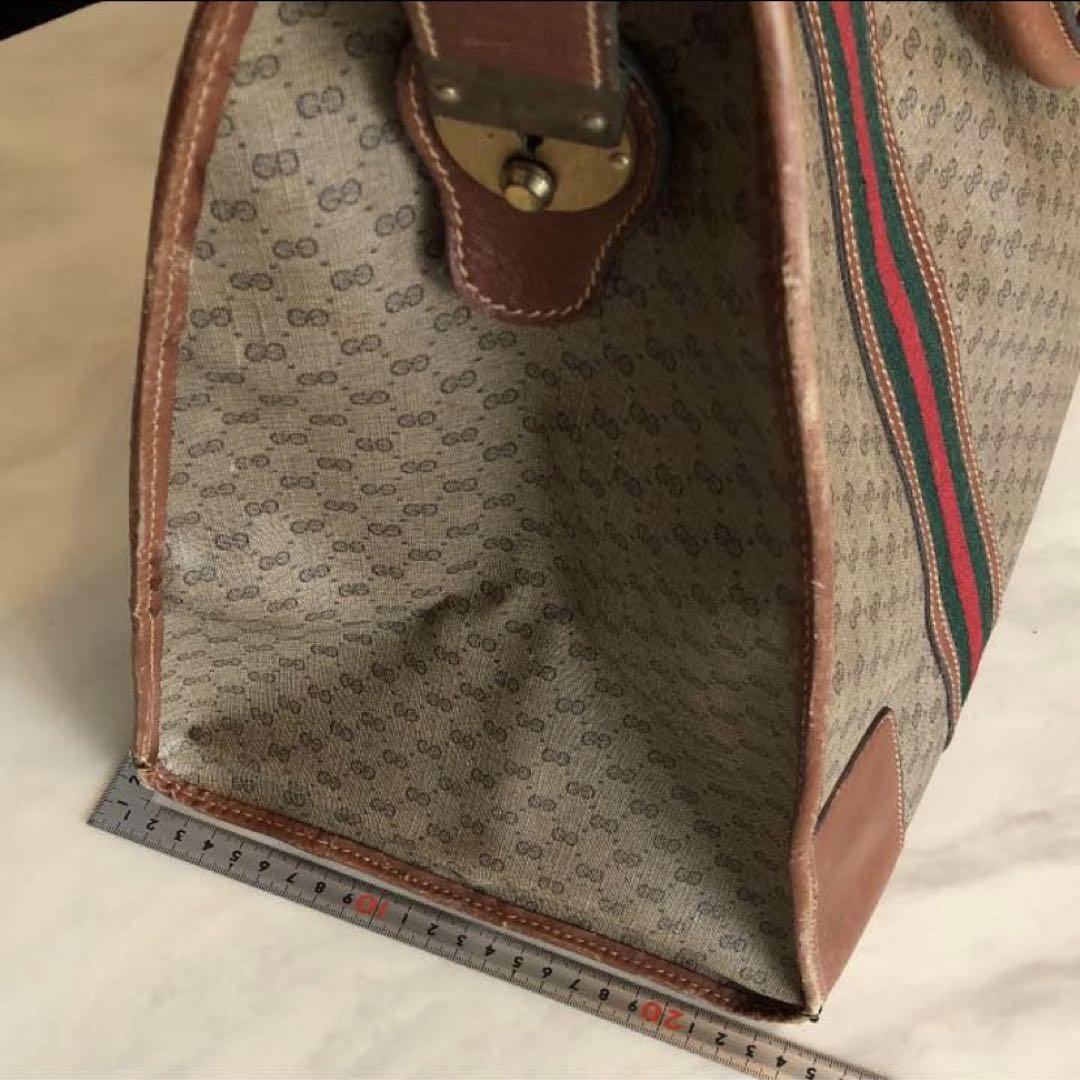 GUCCIボストンバッグ　ビンテージ　値下げ限界価格 グッチ(GUCCI) オールドグッチ(OLD GUCCI) 中古 ボストンバッグ