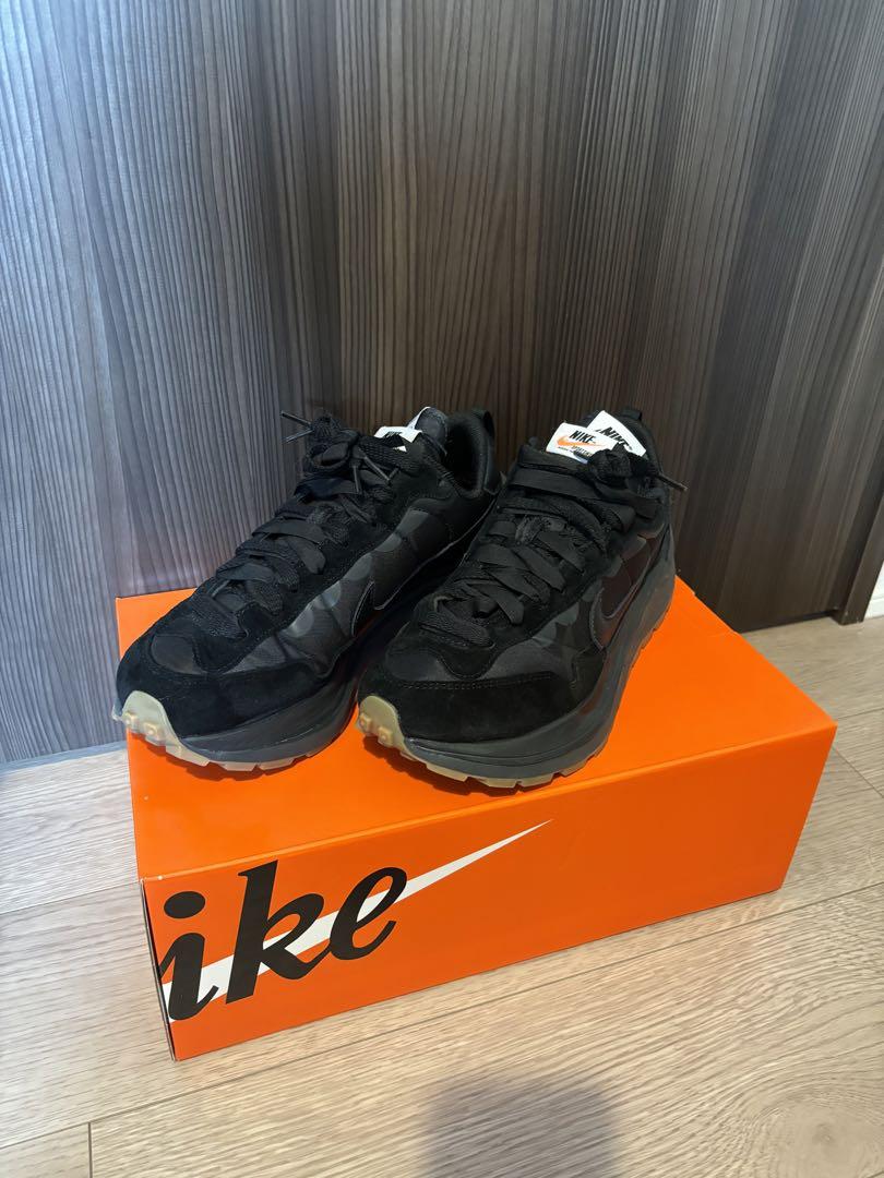 sacai × Nike VaporWaffle Black Gum 27cm