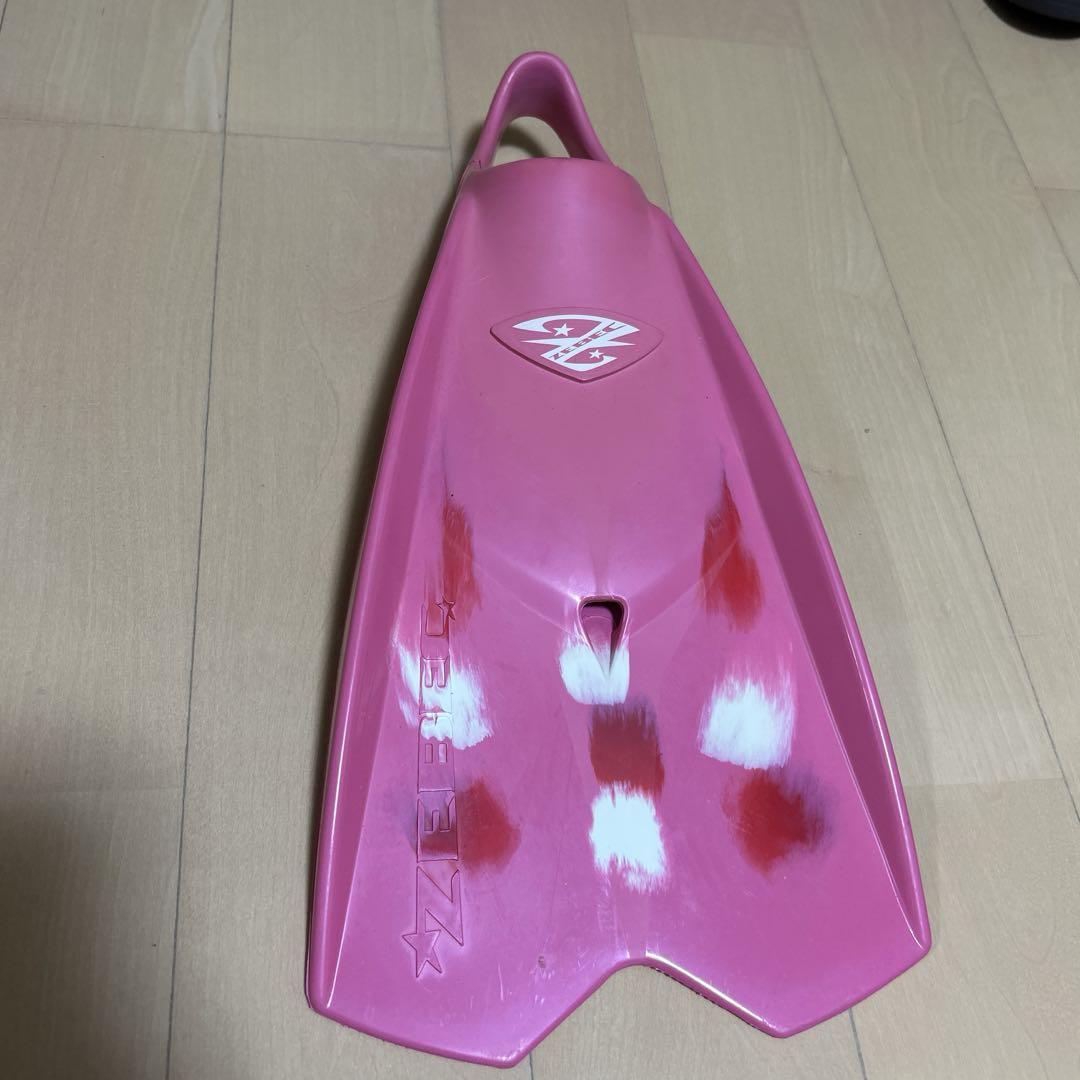 ゼベック　 ボディボードフィン KF-2230N Sサイズ ピンク/ラベンダー ボディボードフィン 片方のみ Sサイズ ゼベックフィン - メルカリ