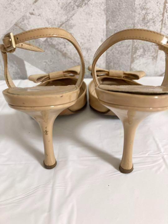 【良品】JIMMY CHOO ジミーチュウ ヒール サイズ35 ベージュ