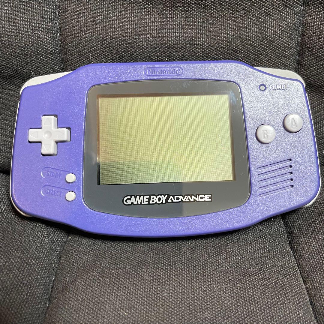 ゲームボーイアドバンス 本体 パープル 紫色