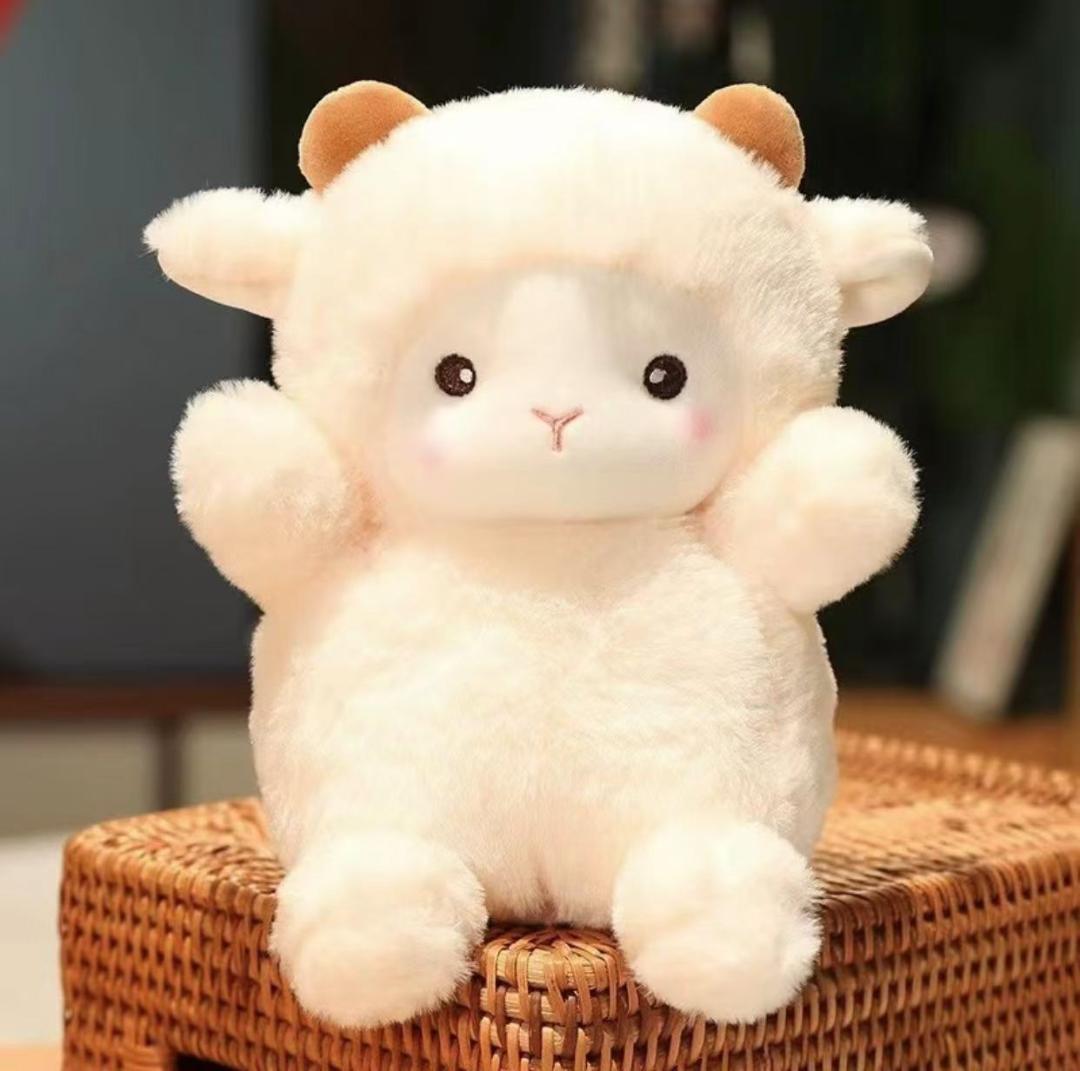 羊型ぬいぐるみ 約30cm