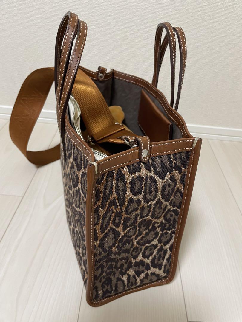 A VACATION⭐︎レオパード柄トートバッグ美品 A VACATION⭐︎レオパード柄トートバッグ美品