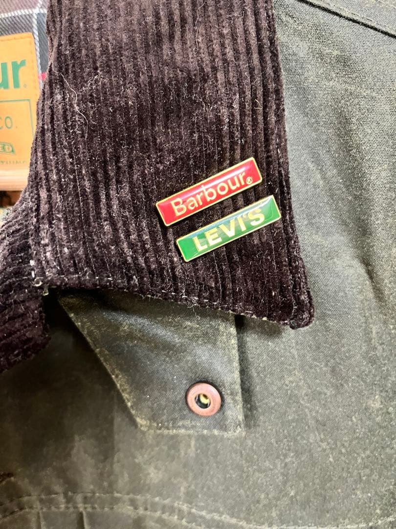ジャケット・アウター LEVI'S x Barbour Type2 Waxed Jacket M