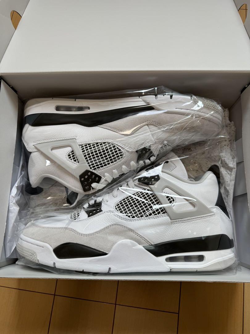靴 Nike JORDAN4 military black