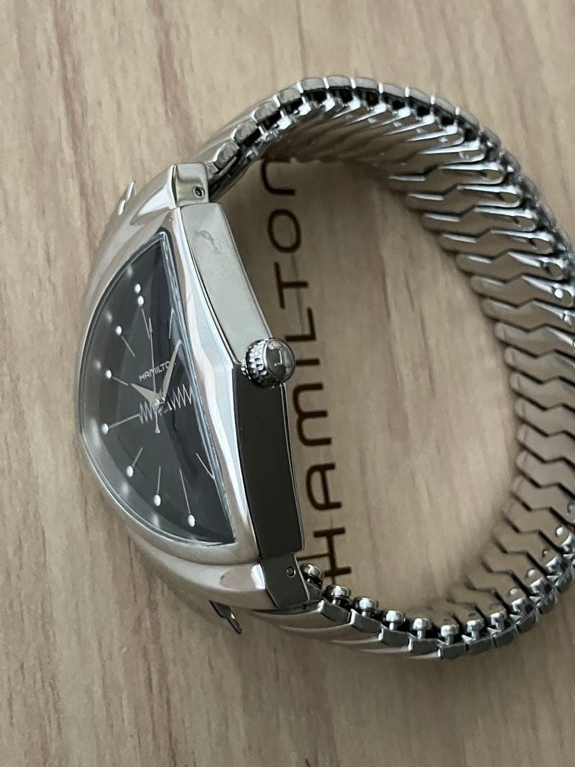 【きれい】ハミルトン 腕時計ベンチュラ 純正フレックス(蛇腹)ベルト 【きれい】ハミルトン 腕時計ベンチュラ 純正フレックス(蛇腹)ベルト