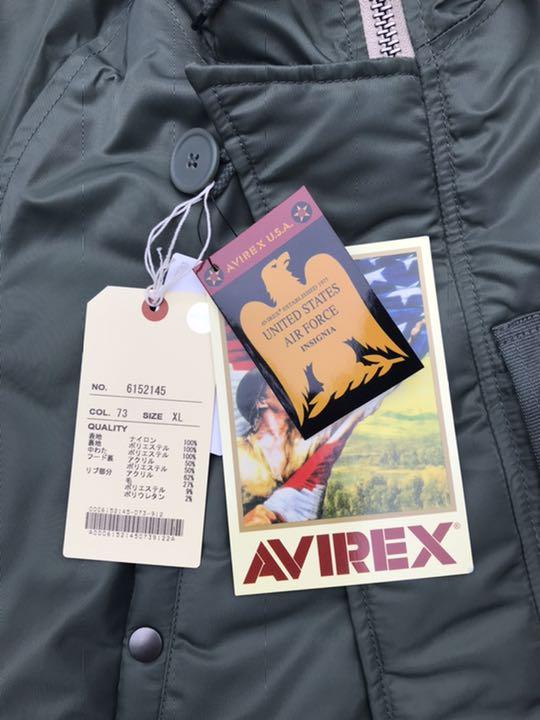 AVIREX N-3B COMMERCIAL(REAL FUR) 6152145