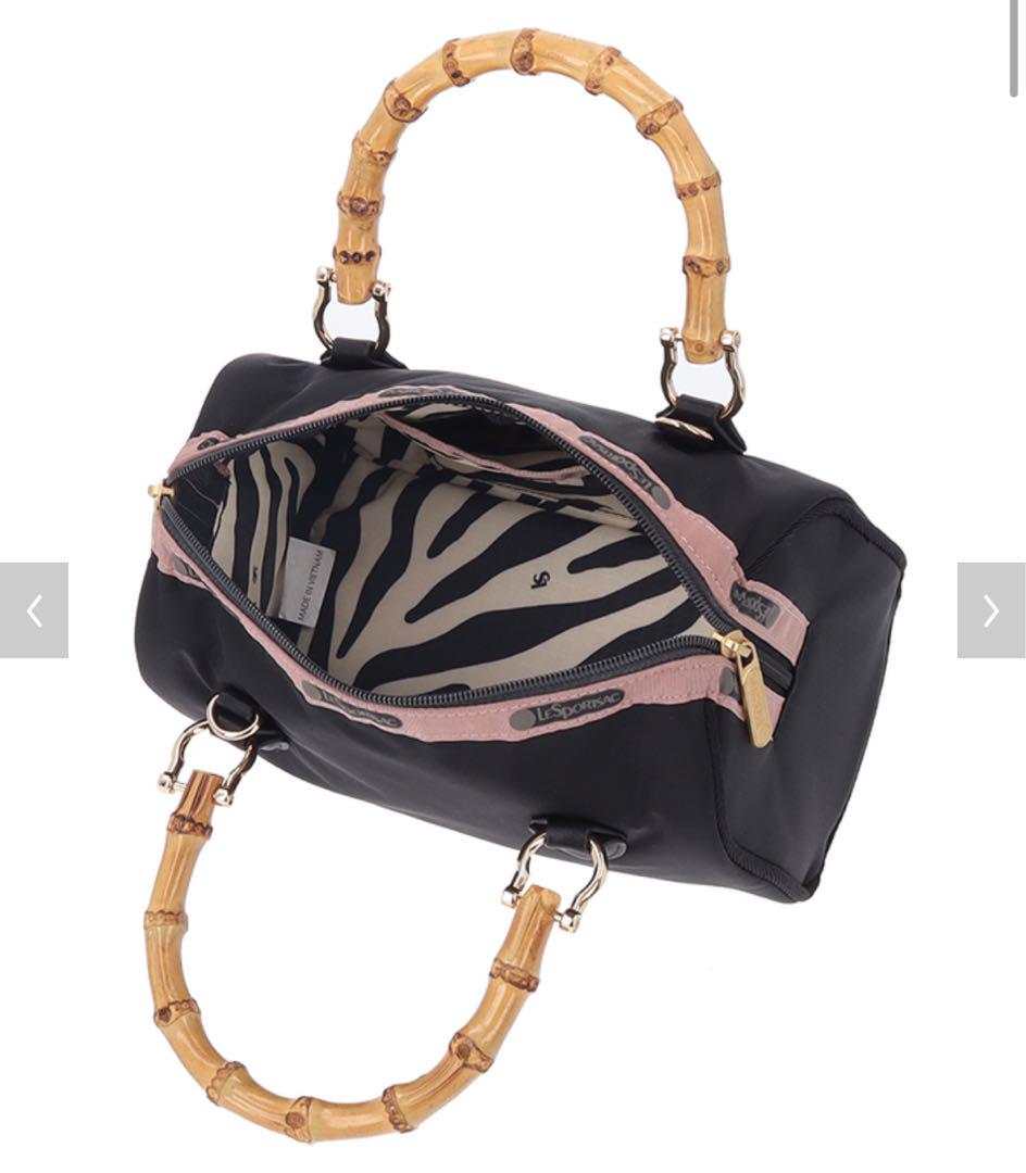 【未使用品】レスポートサック　SM BAMBOO BOSTON2シャドウブラック