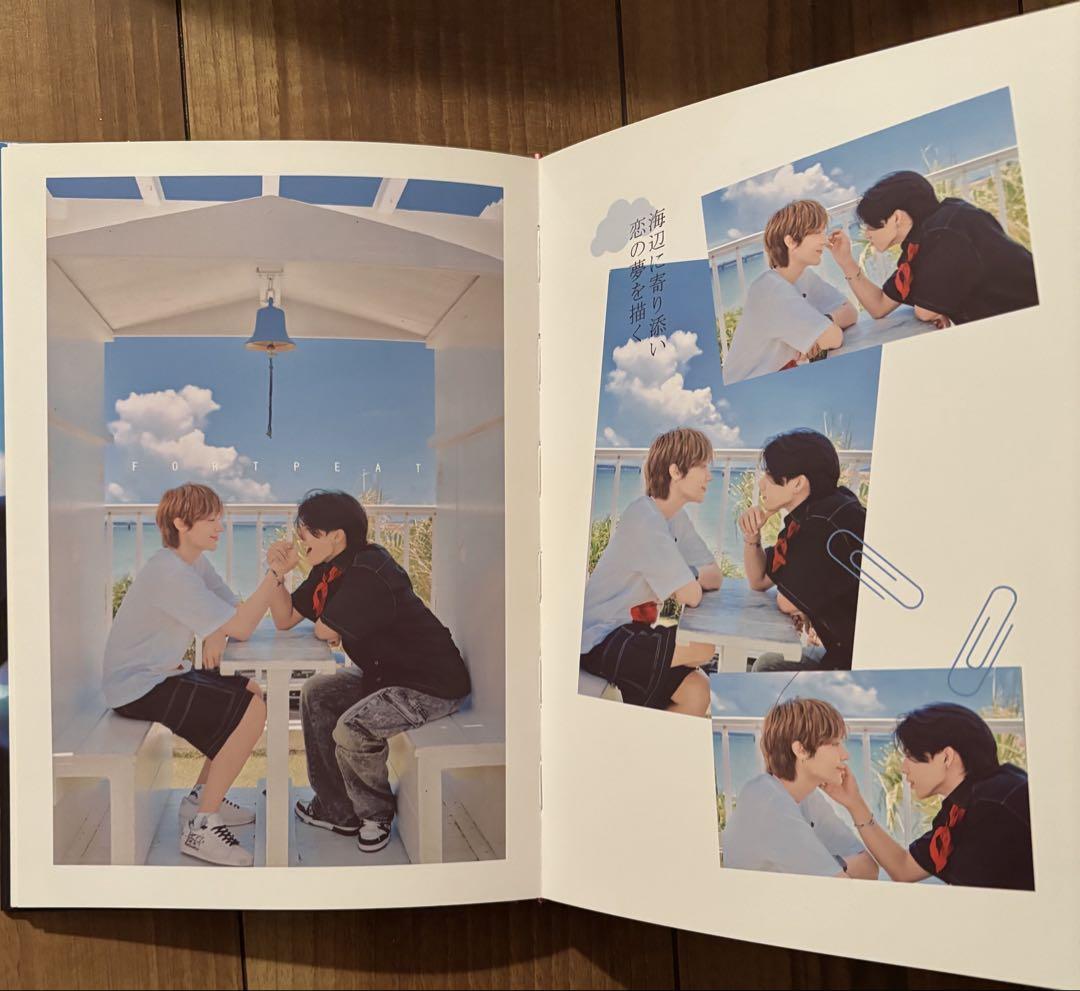 FORTPEAT 写真集　グッズ付き 9/26まで☆限定予約販売☆イベント特典あり 【FortPeat】 1st