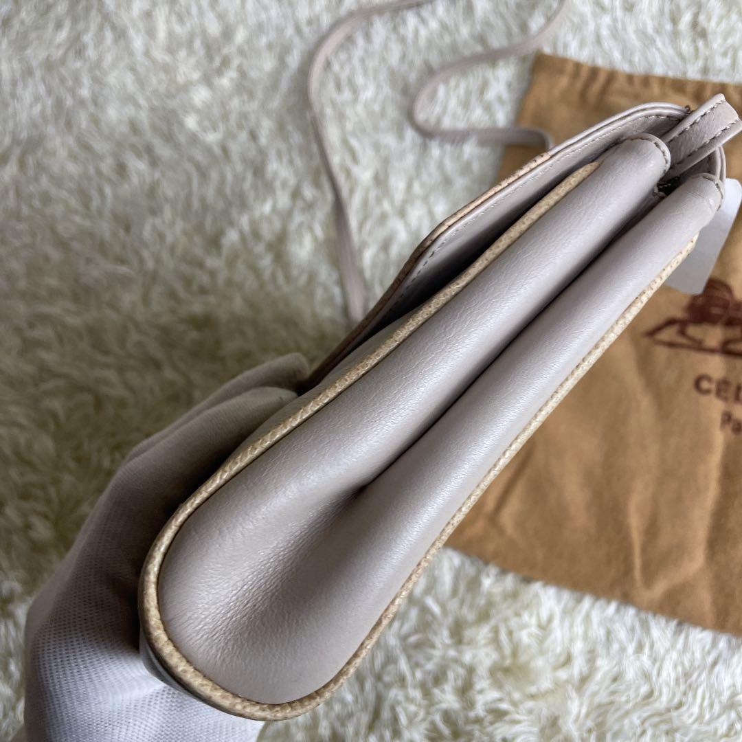 希少 ヴィンデージセリーヌ 馬車金具 CELINE 2wayショルダーバック
