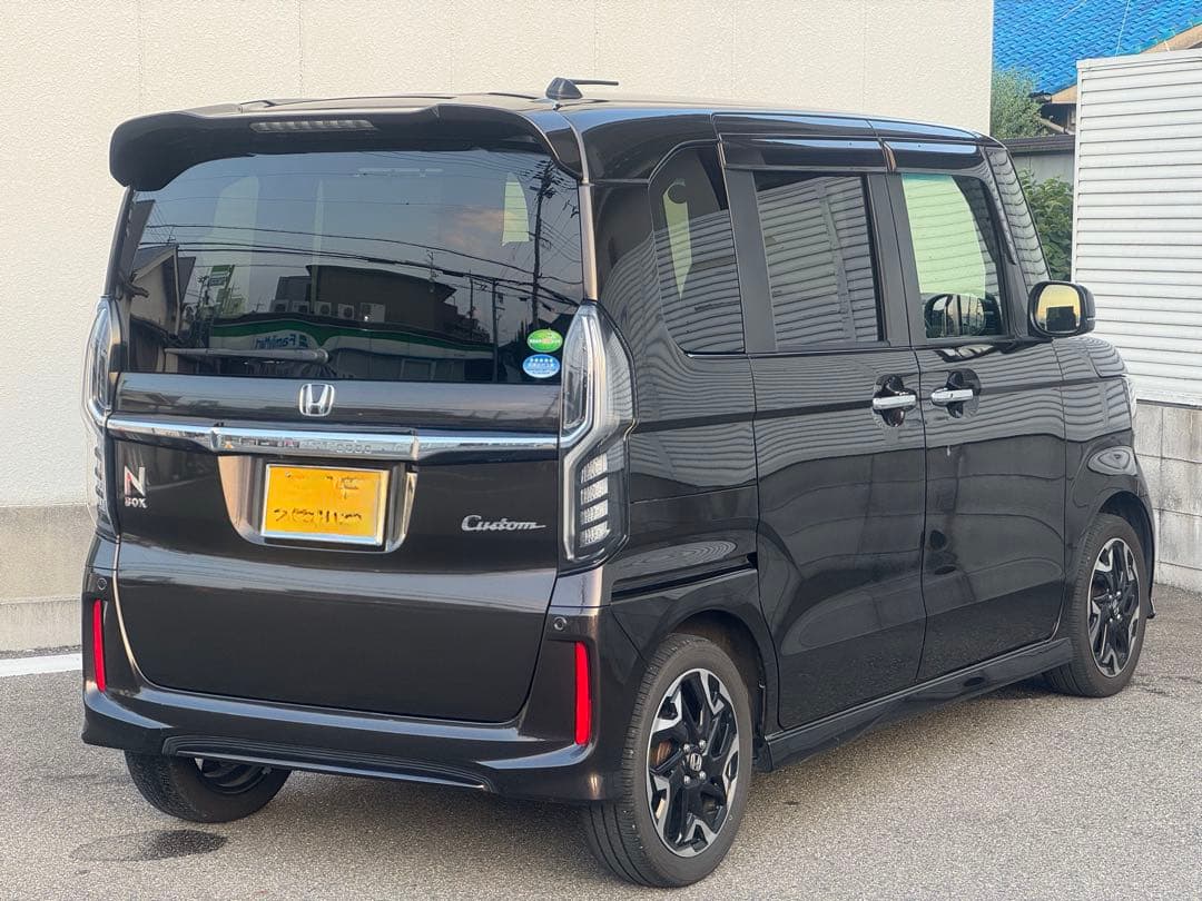 令和2年式　検9年2月　N-BOXカスタム　G Lターボホンダセンシング　修復無