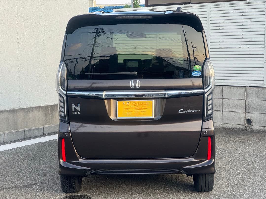 令和2年式　検9年2月　N-BOXカスタム　G Lターボホンダセンシング　修復無