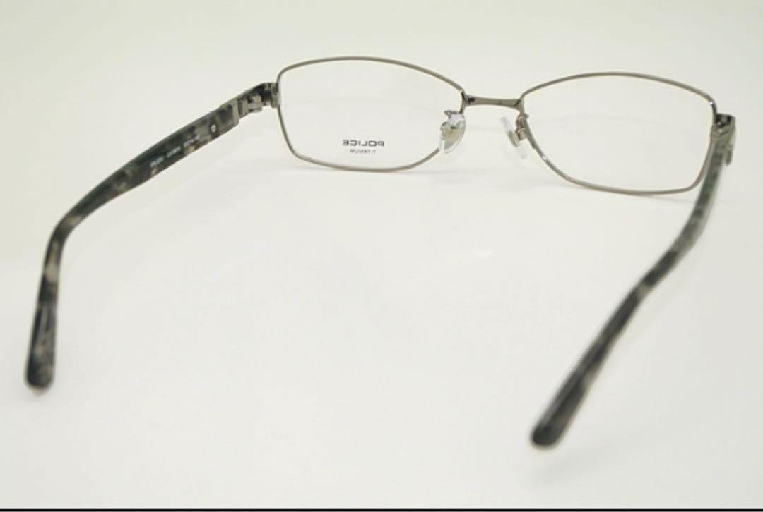 品薄　ポリスメガネフレーム正規品 POLICE VPL423J-0S14