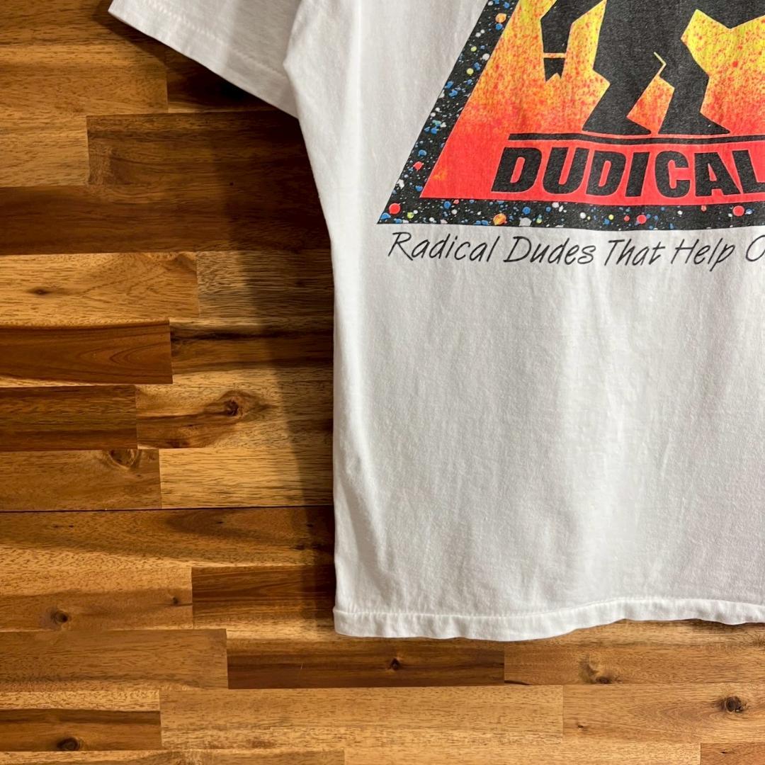 【O79】90s USA製 ONEITA 半袖Tシャツ ホワイト プリント L