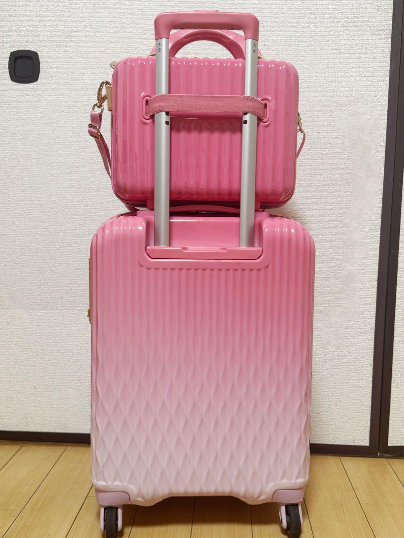 スーツケース 機内持ち込み S ジッパータイプ ミニトランク付き ルナルクス