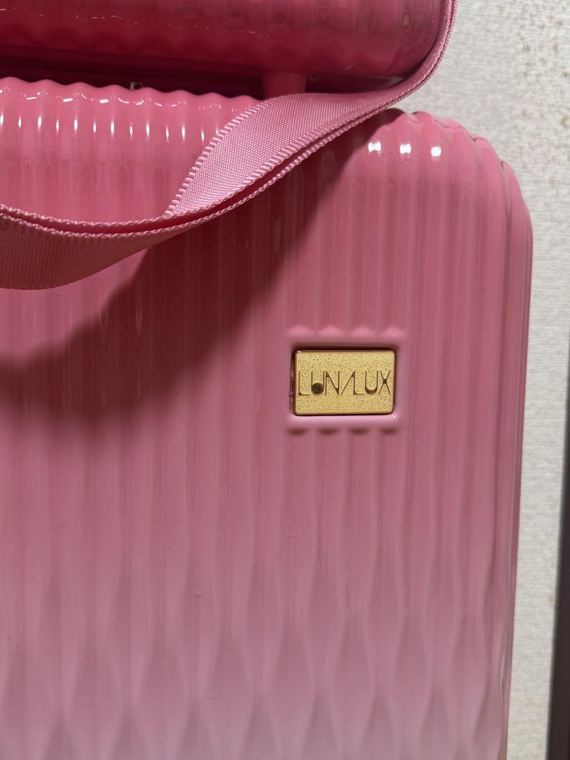スーツケース 機内持ち込み S ジッパータイプ ミニトランク付き ルナルクス