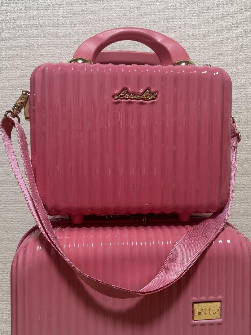 スーツケース 機内持ち込み S ジッパータイプ ミニトランク付き ルナルクス