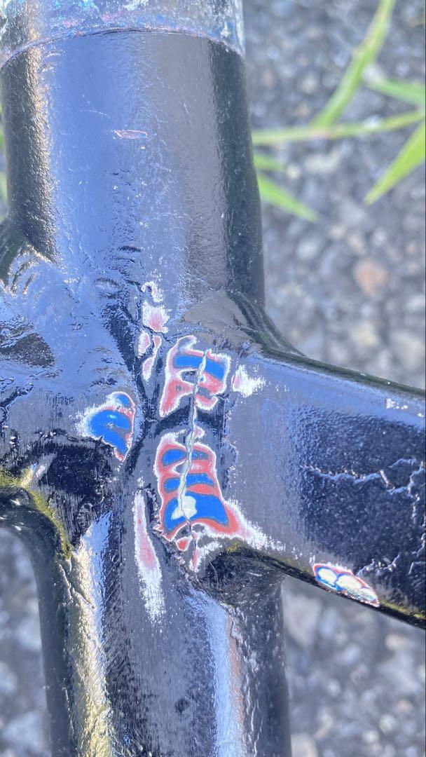ブラックマウンテンバイクフレーム
