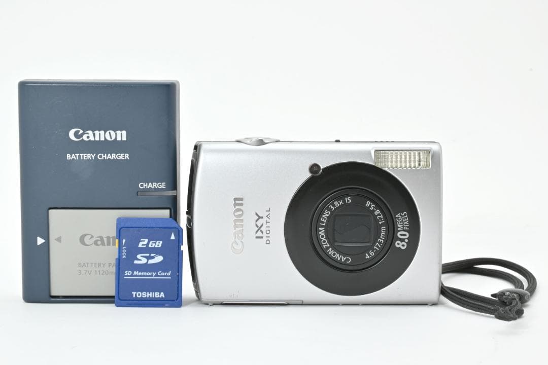 返品保証 Canon IXY DIGITAL 910 IS シルバー