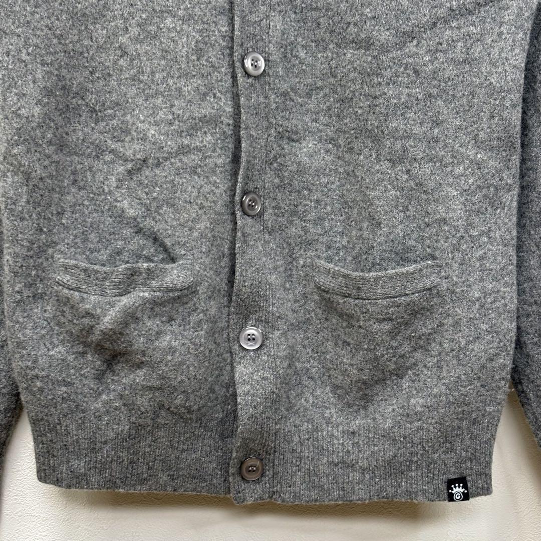 激安超安値 セーター ニット ステューシー STUSSY カーディガン グレー 長袖 トップス