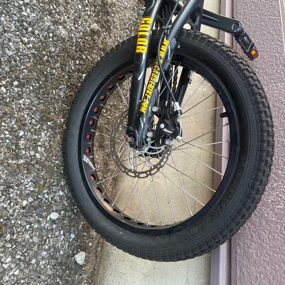 ブラック トライヤルバイク フラットハンドル ブラック トライヤルバイク フラットハンドル