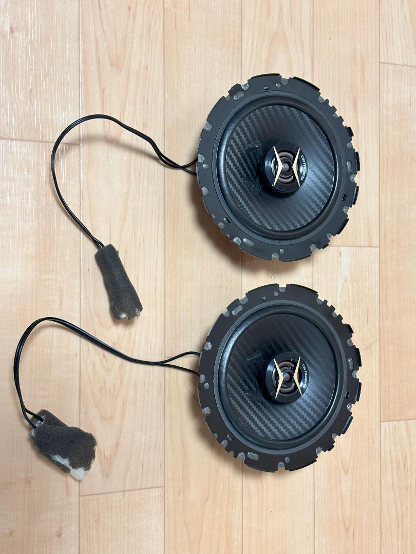【a.t】Pioneer TS-F1640 車スピーカー 最大出力160W