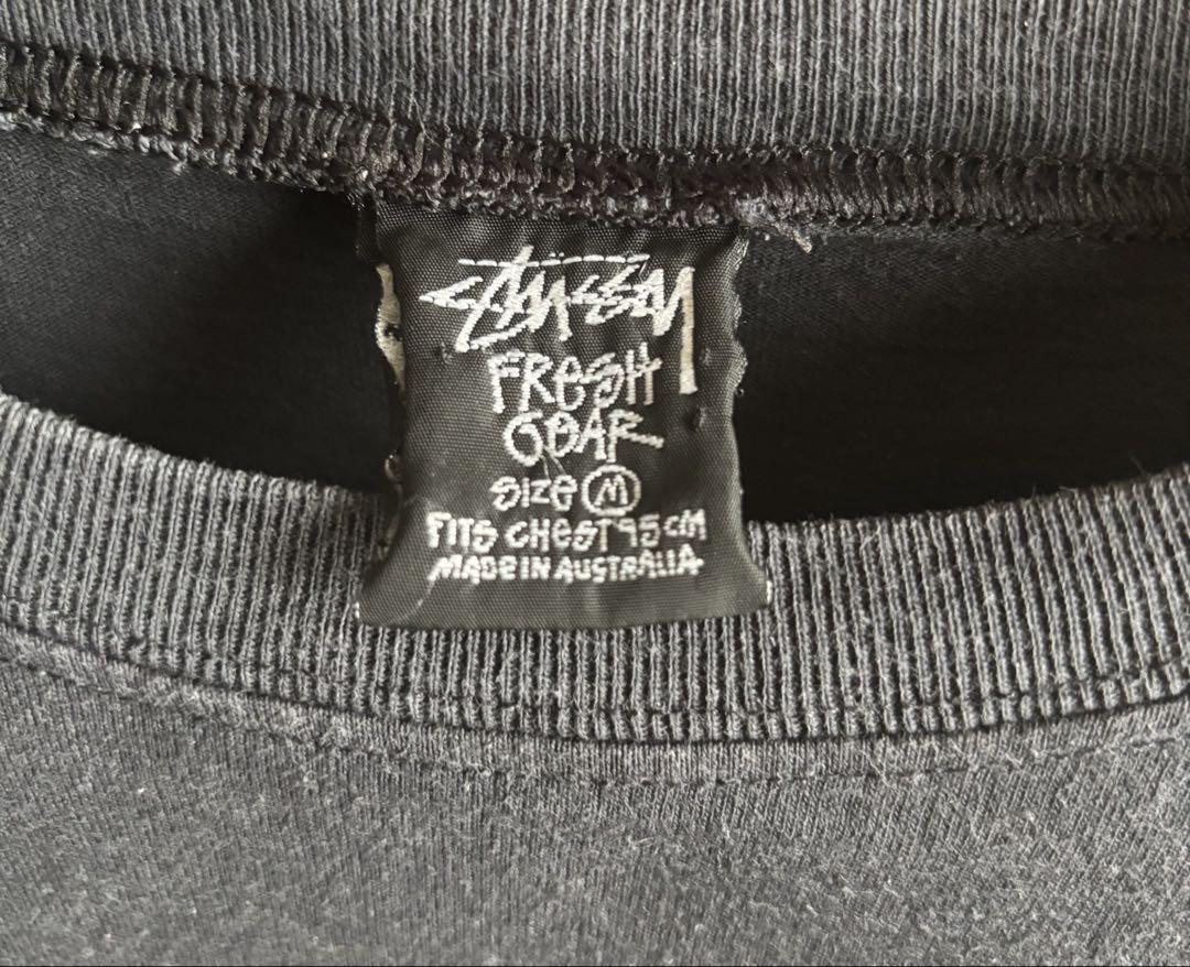 Stüssy OLD SKOOL FLAVOR Tシャツ ブラック Mサイズ