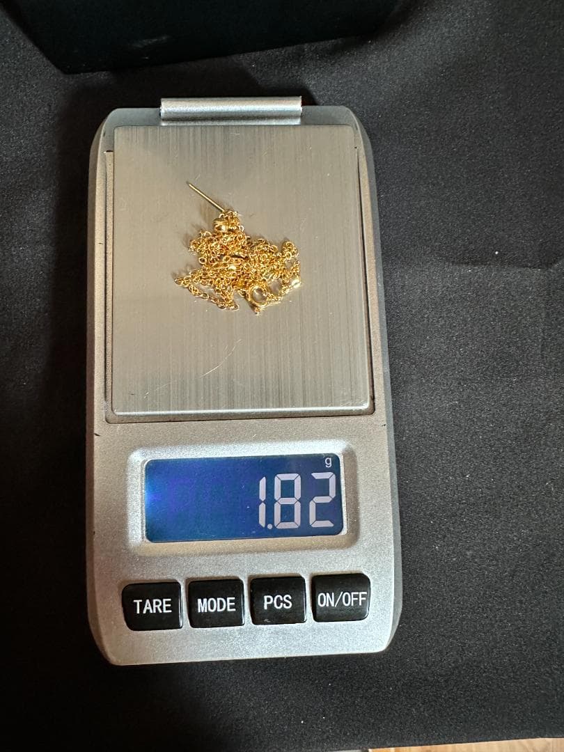 k18ゴールド チェーンネックレス 尖った装飾付き 18k k18ゴールド チェーンネックレス 尖った装飾付き 18k