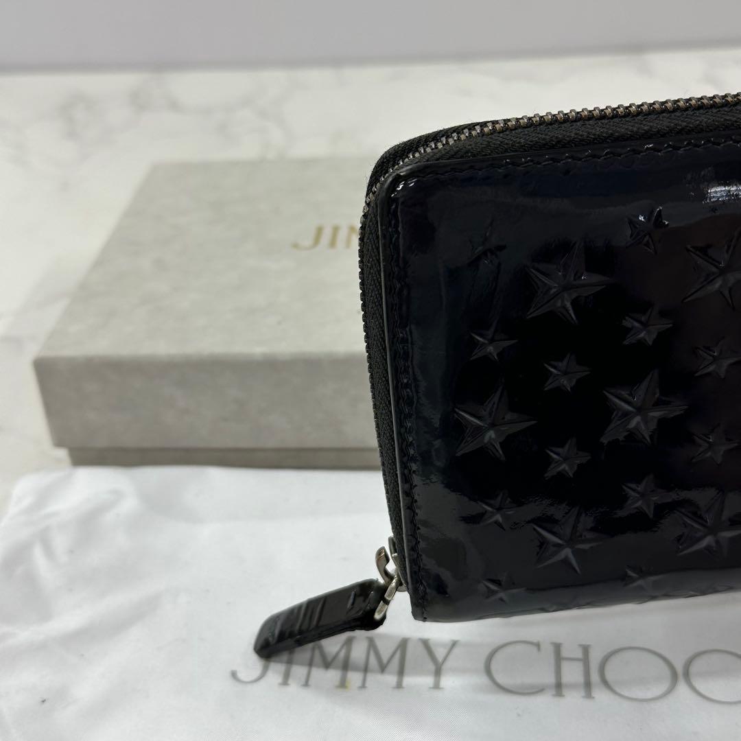 新品同様‼️ ジミーチュウ 財布 長財布 スター カーナビー ラウンドファスナー 新品同様‼️ ジミーチュウ 財布 長財布 スター カーナビー ラウンドファスナー