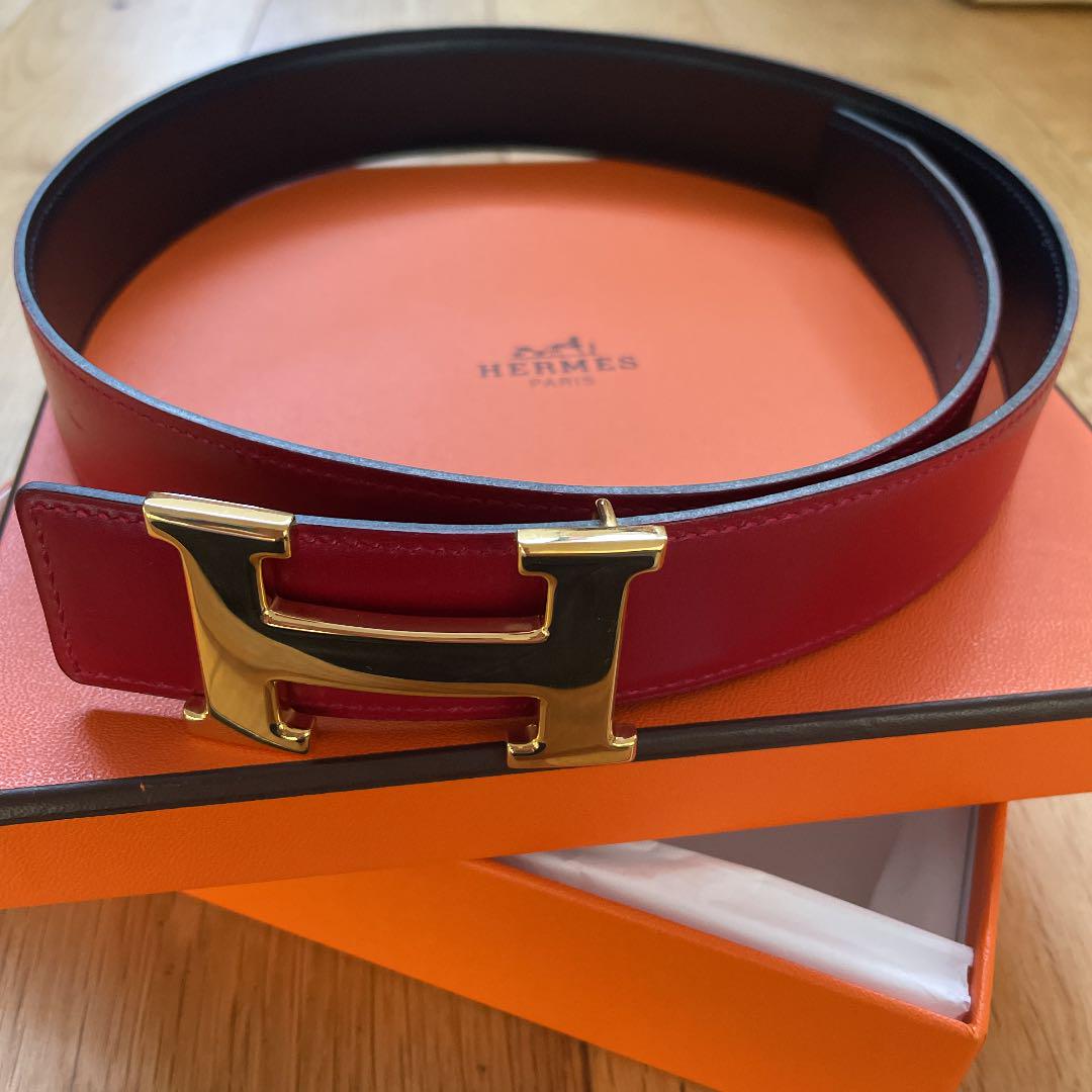 人気top 正規品 エルメス赤バックルレディースベルト67 70 73 ベルト Www Universitaria Cl