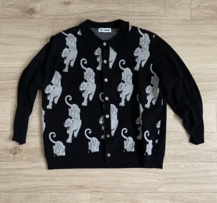 ブラック系,L限定価格セール! ttt_msw Panther cardigan パンサーニットカーディガン カーディガン トップスブラック系L-SSFLTT.COM ブラック系,L限定価格セール! ttt_msw Panther cardigan パンサーニットカーディガン カーディガン トップスブラック系L-SSFLTT.COM