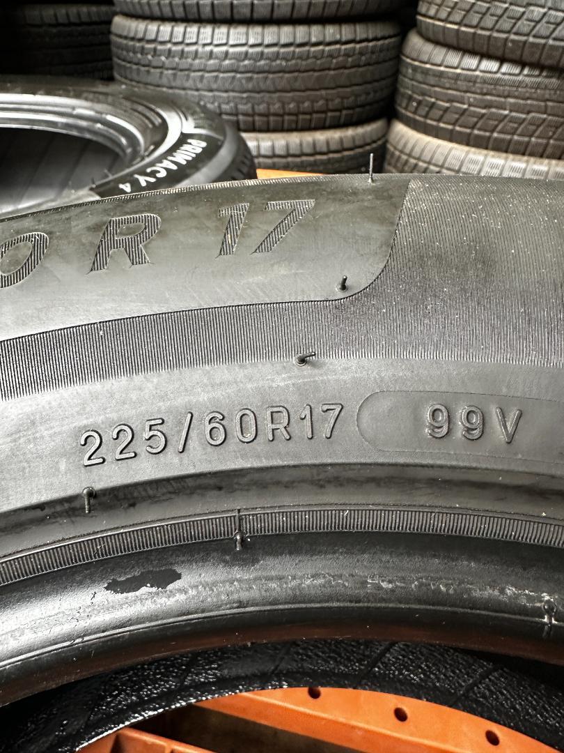 225/60R17 ミシュラン PRIMACY4 4本　送料無料 夏 T1287