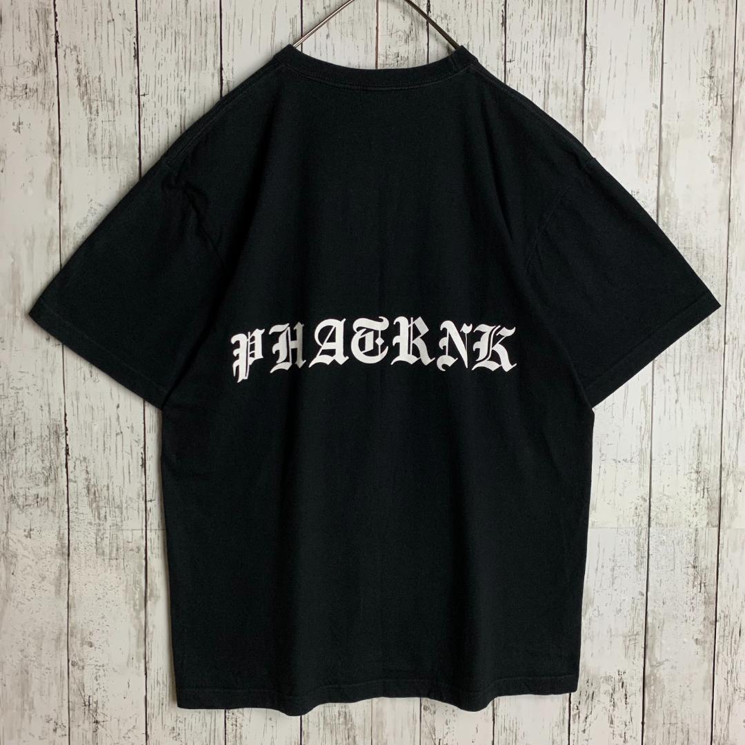 【希少XLサイズ】ファットランク☆ビッグバックロゴ入り入手困難Tシャツ/2769