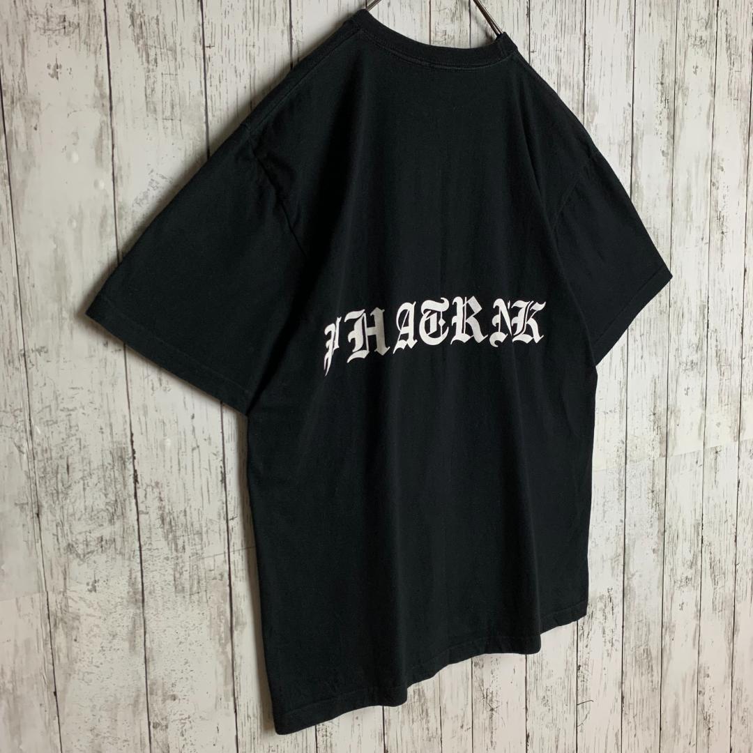 【希少XLサイズ】ファットランク☆ビッグバックロゴ入り入手困難Tシャツ/2769